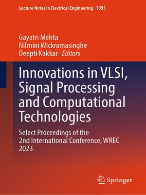 cover image of Innovations in VLSI, Signal Processing and Computational Technologies